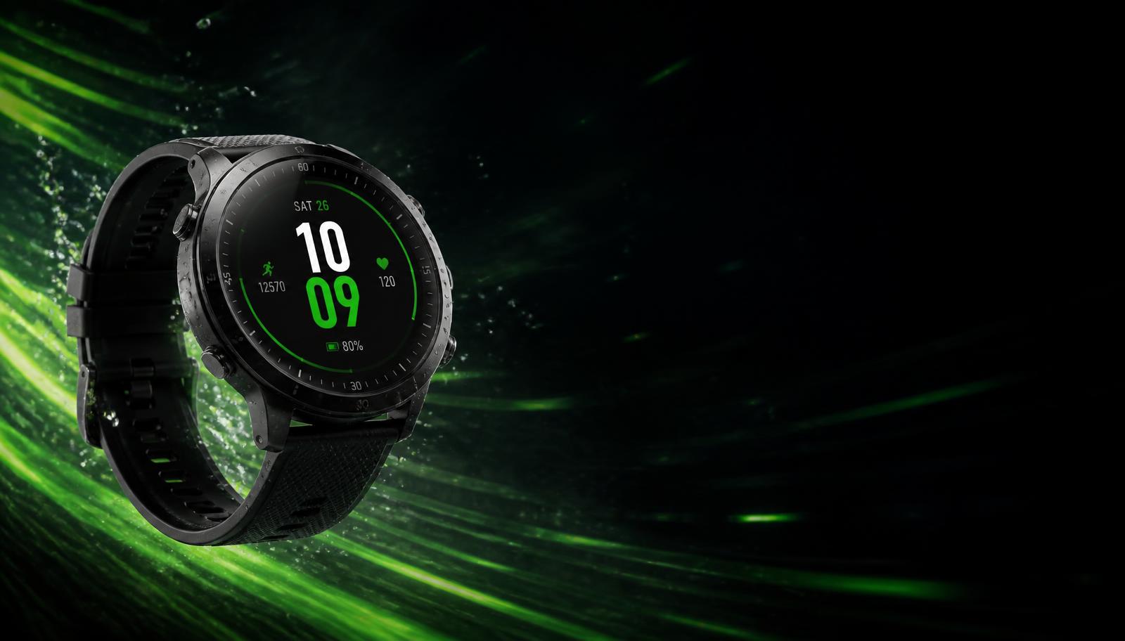 SmartPace X — smartwatch esportivo com GPS e tela AMOLED